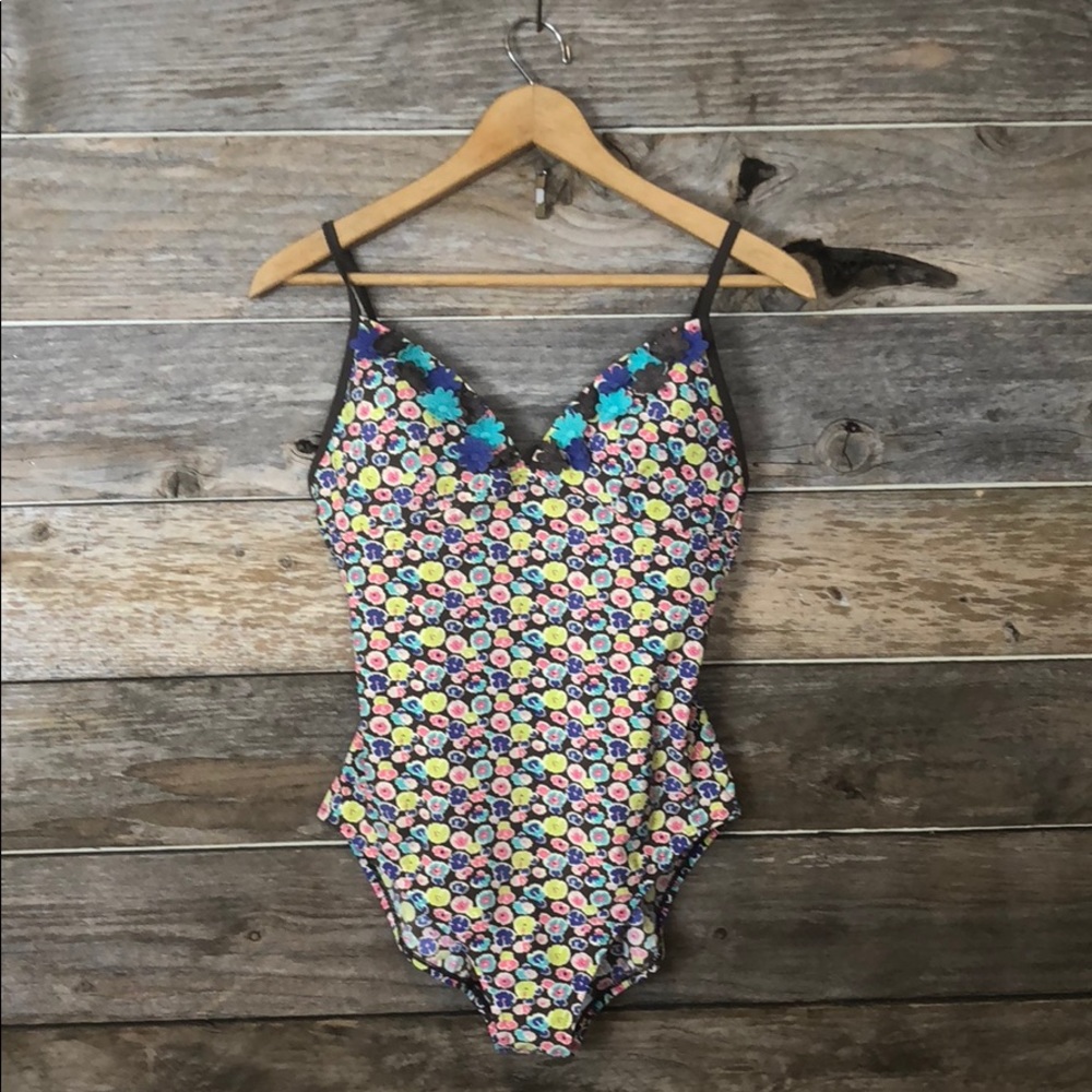 NWOT Boden Size 8 Floral Swimsuit